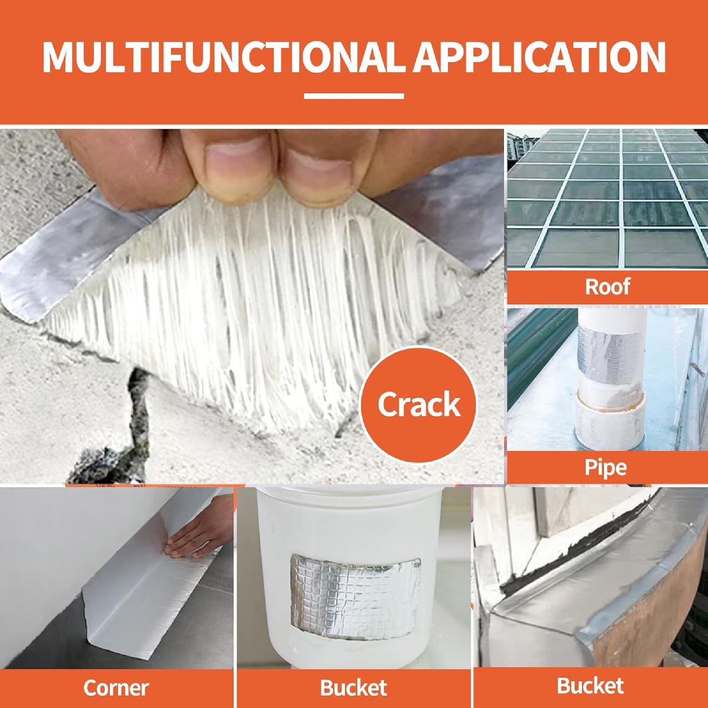 Cinta Impermeable Butilo Selladora